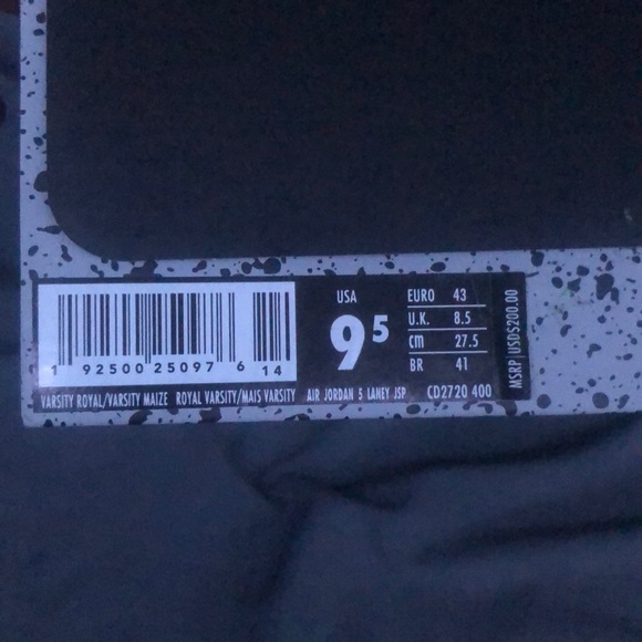 Jordan 5 “Laney” - Picture 6 of 6